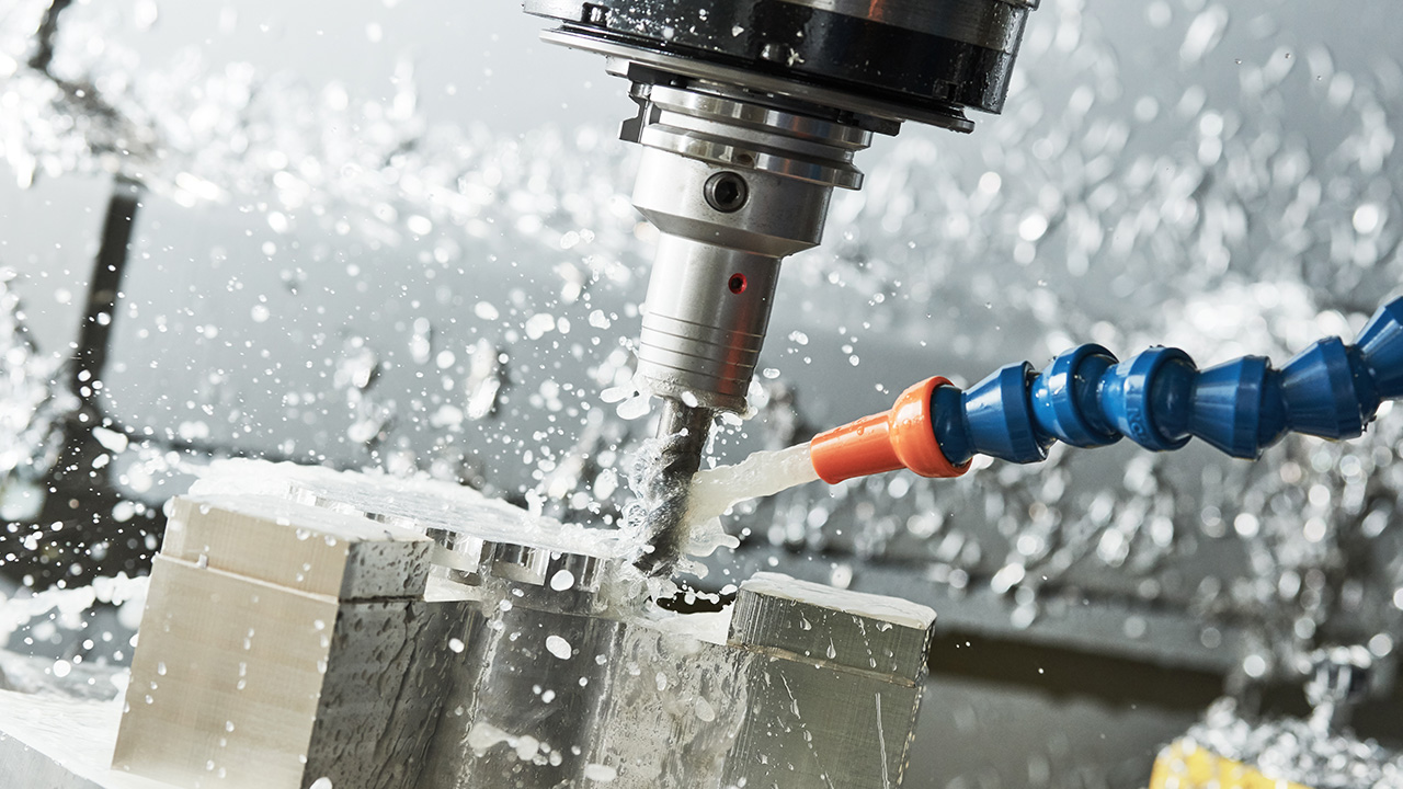 We acquire a new CNC machining center