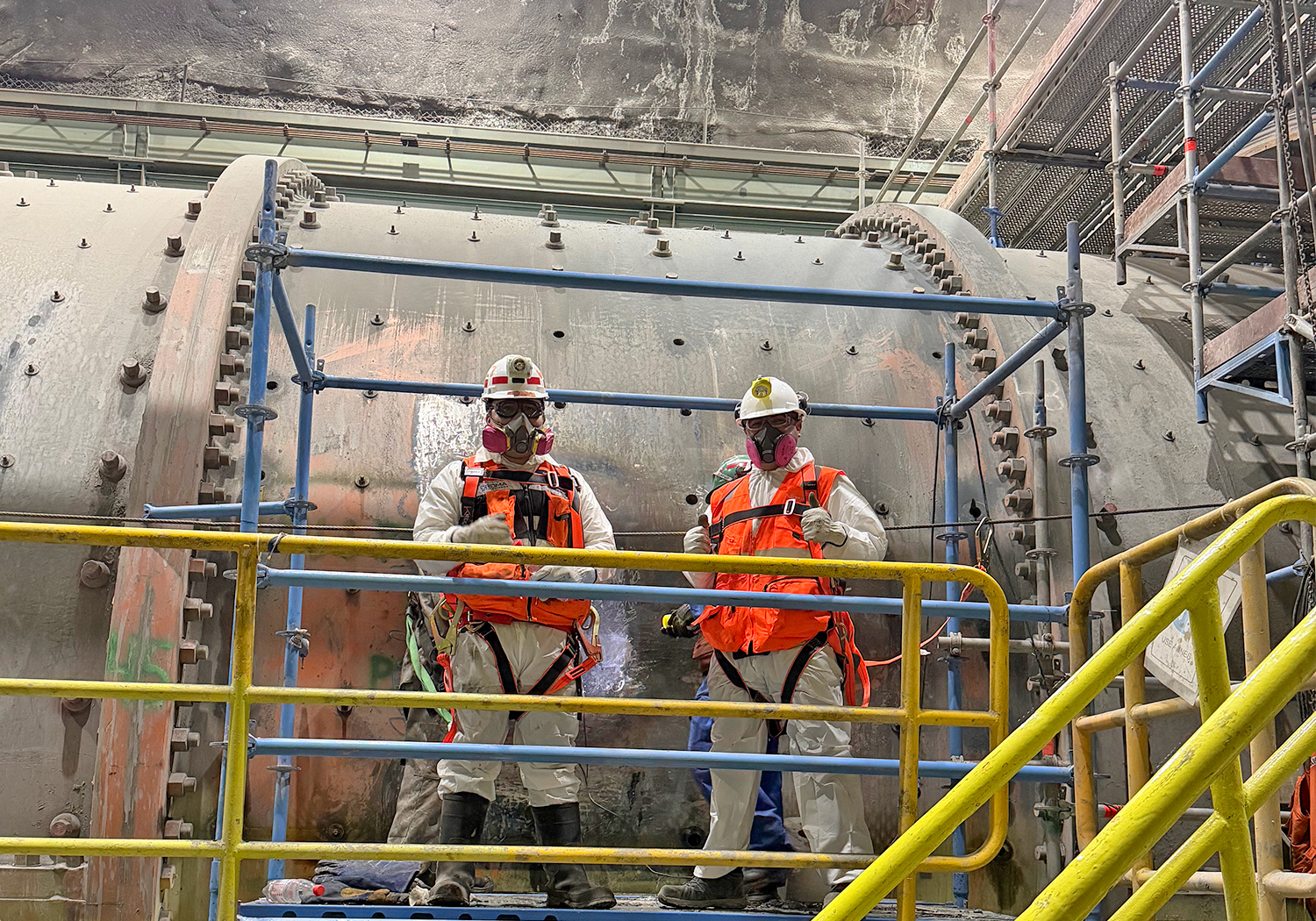 Intervención técnica en Molino Unitario 2 – CODELCO División Andina