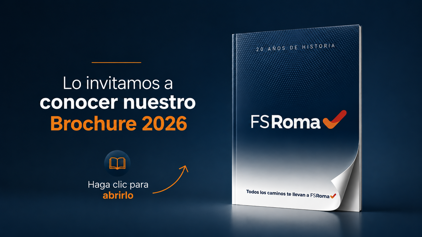 Discover the FS Roma 2026 Brochure